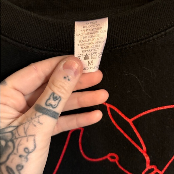 La Dispute heart rose sweatshirt (RARE FIND) - Picture 3 of 3